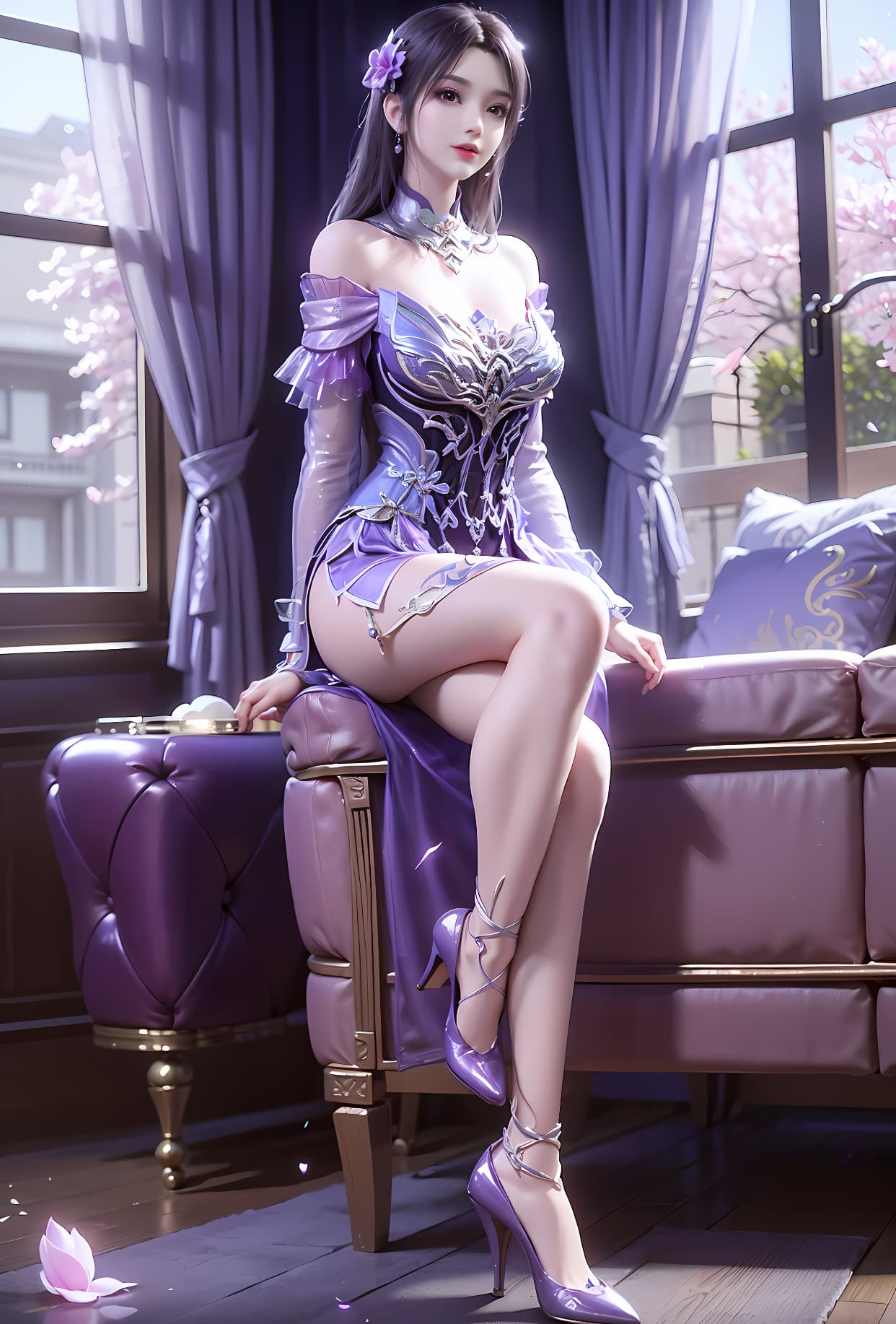 斗破苍穹-小医仙（八期)-Ai国漫绘画