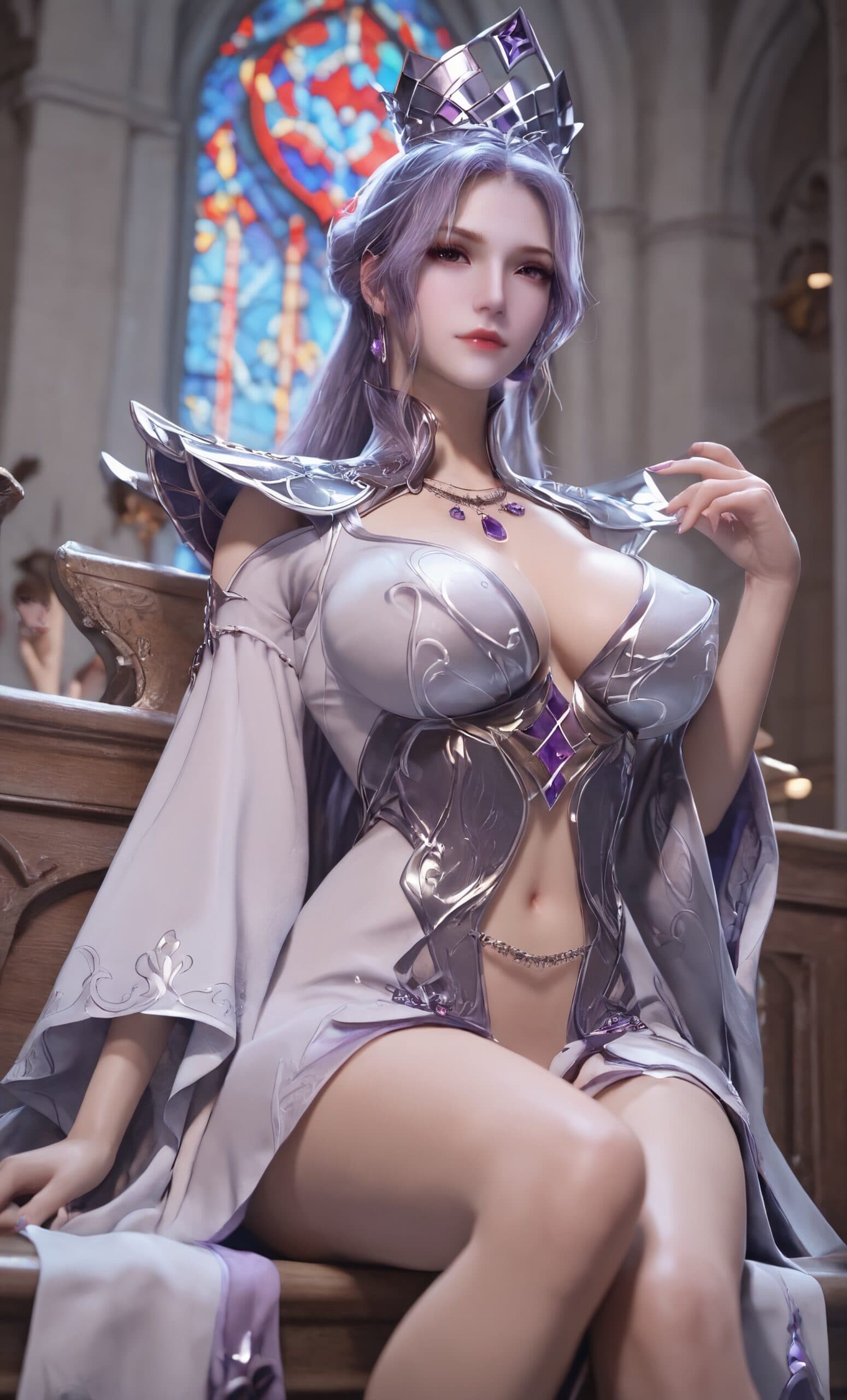 斗罗大陆-比比东-Ai国漫绘画