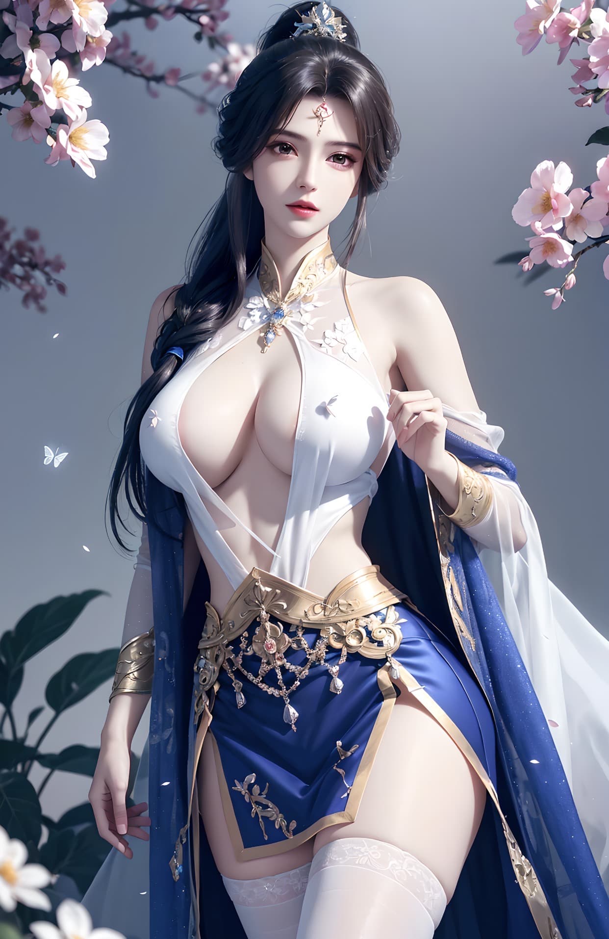 仙逆-周紫虹-Ai国漫绘画