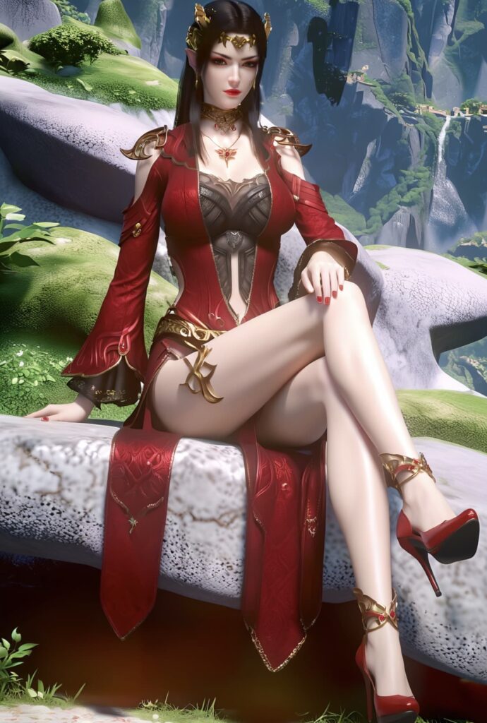 斗破苍穹-美杜莎(九期)-Ai国漫绘画