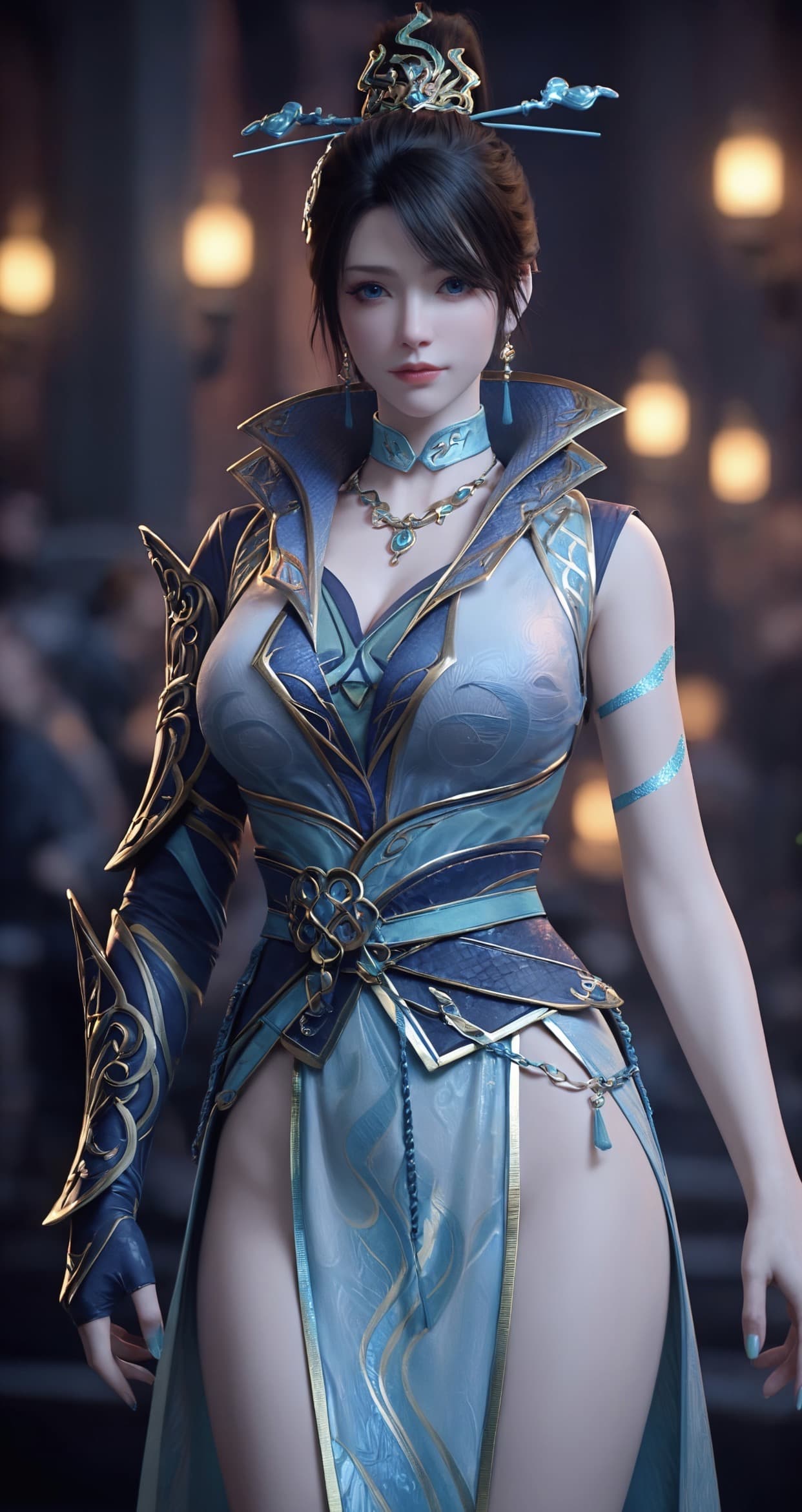 斗破苍穹-青鳞(三期)-Ai国漫绘画