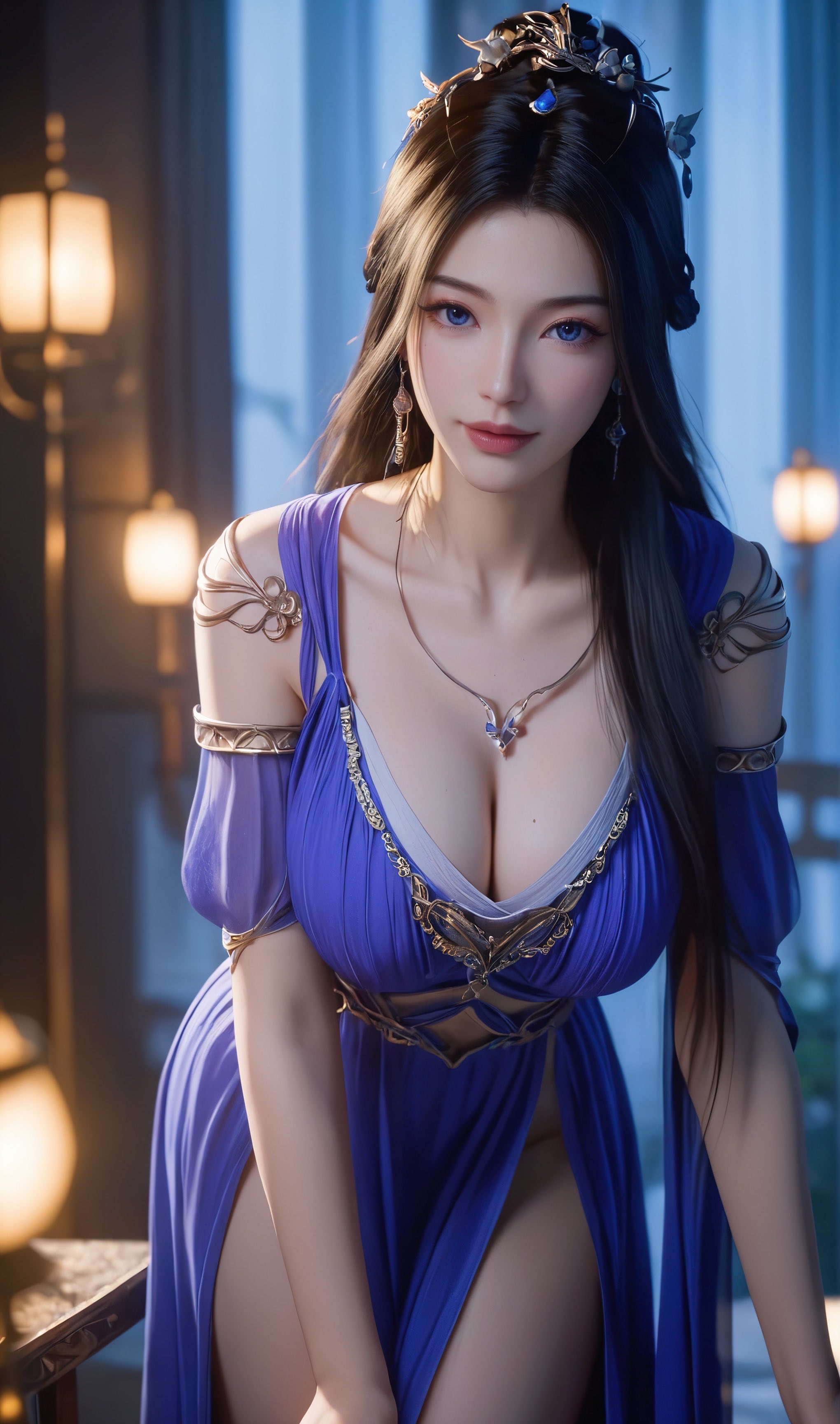 凡人修仙传紫灵仙子AI美图