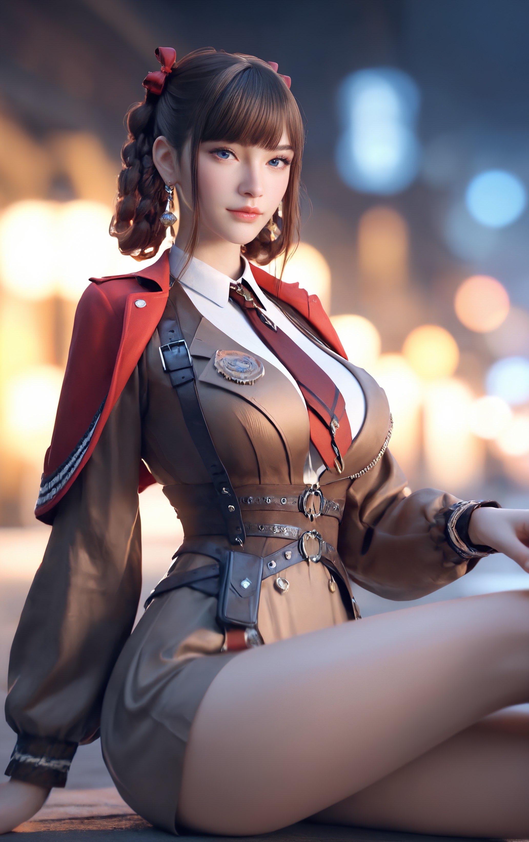 穿越火线岚兮儿AI美图