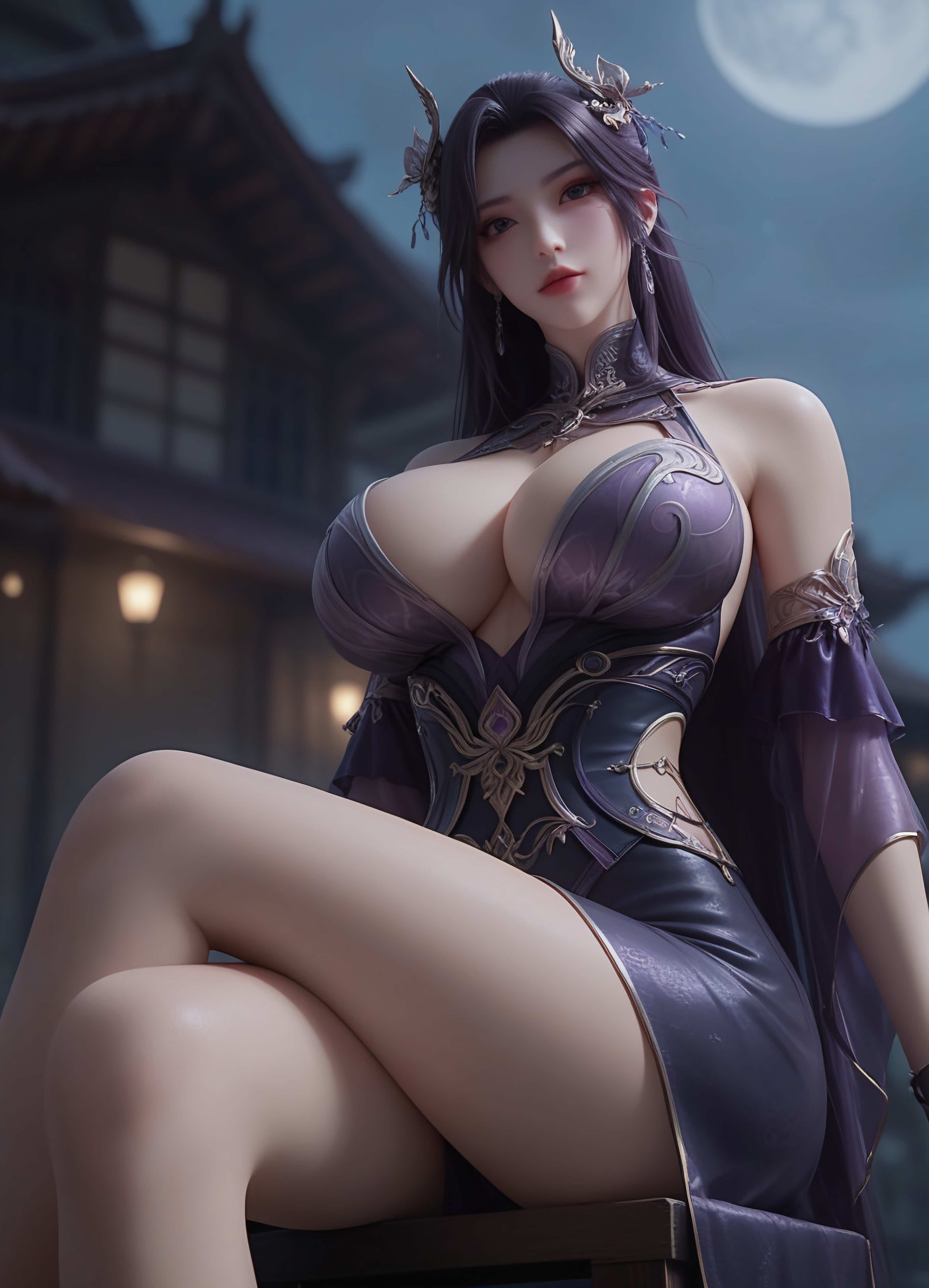 长生界燕倾城AI美图