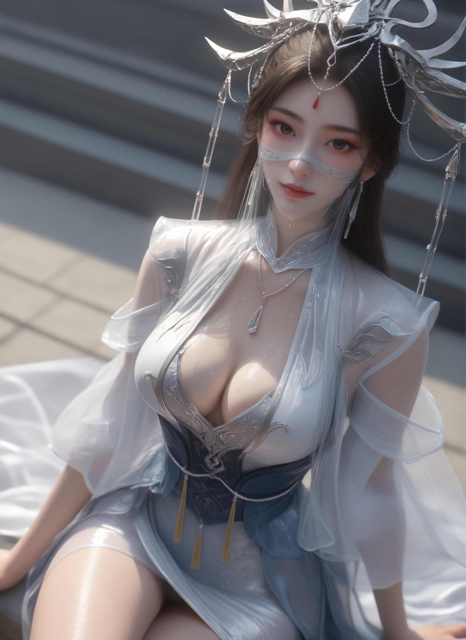 百炼成神-玉婆婆-Ai国漫绘画