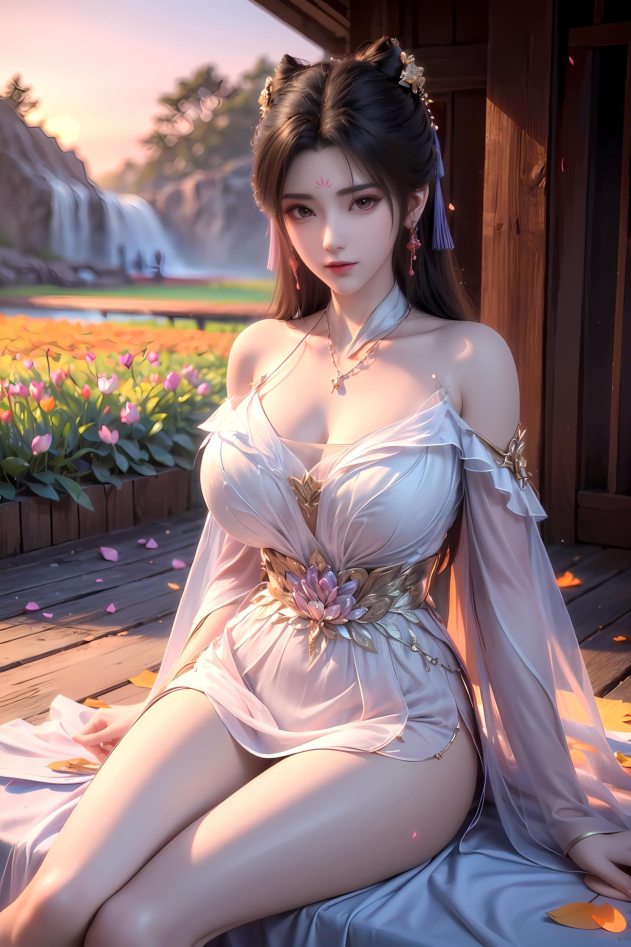 神墓梦可儿国漫AI绘画美图