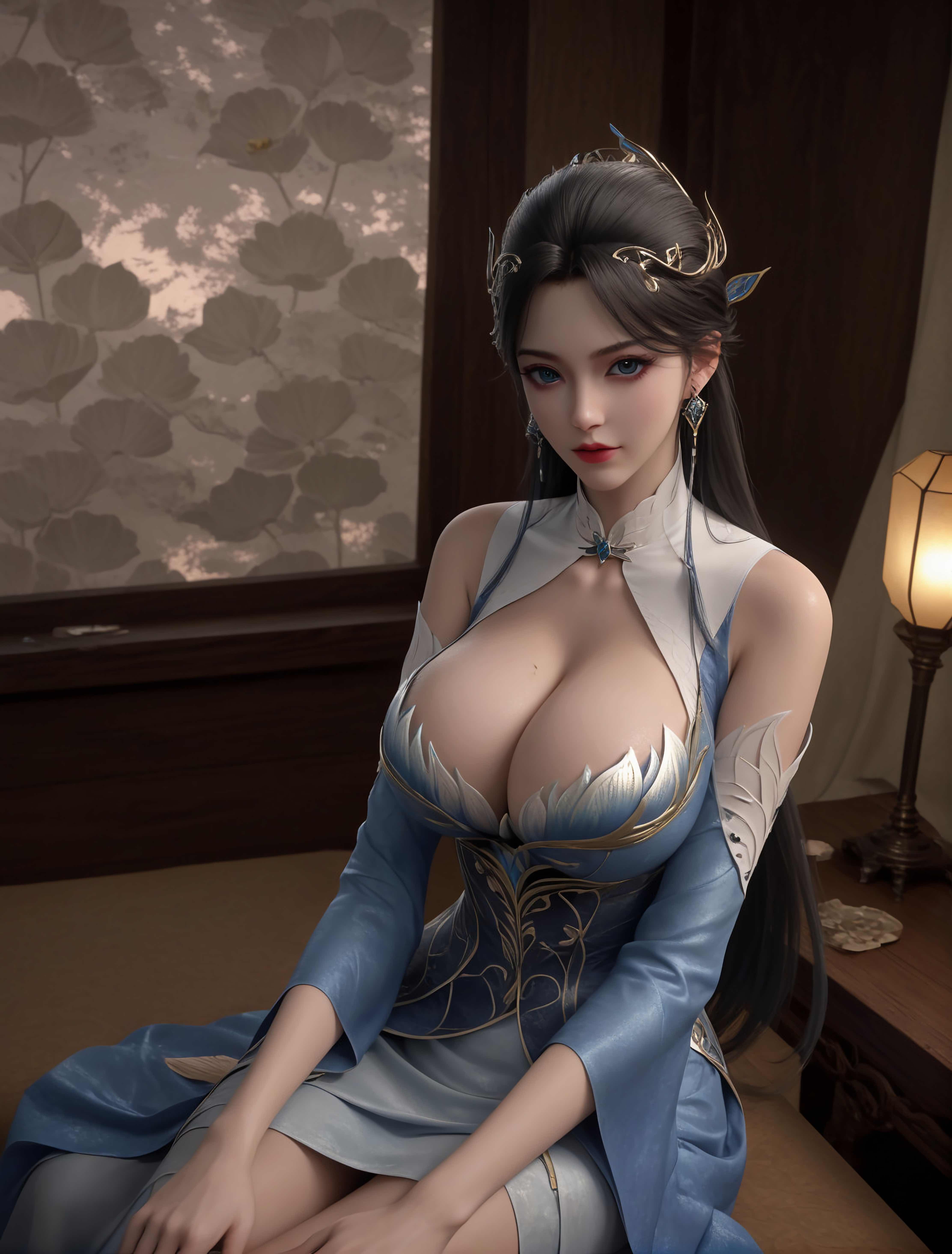 绝世战魂江碧兰AI美图