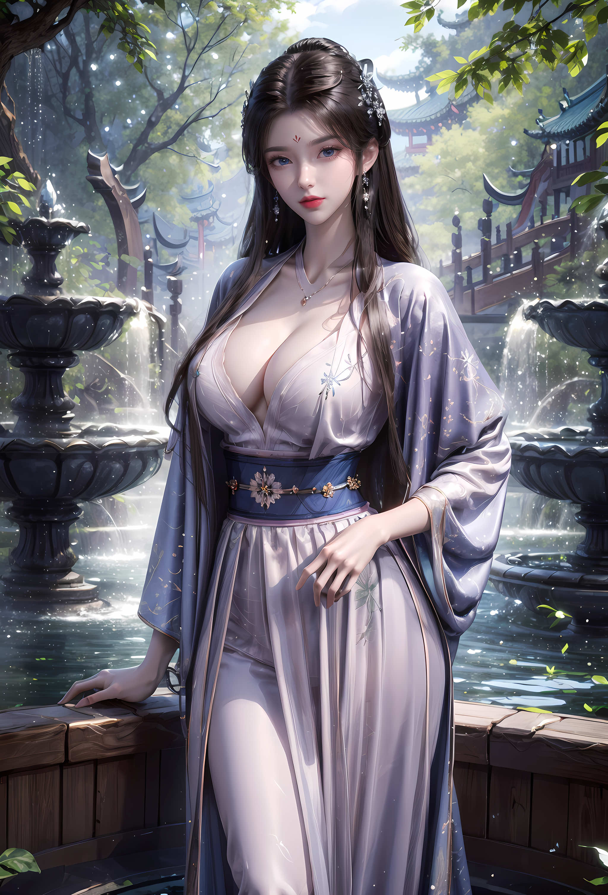 赘婿苏檀儿古风国漫AI美图