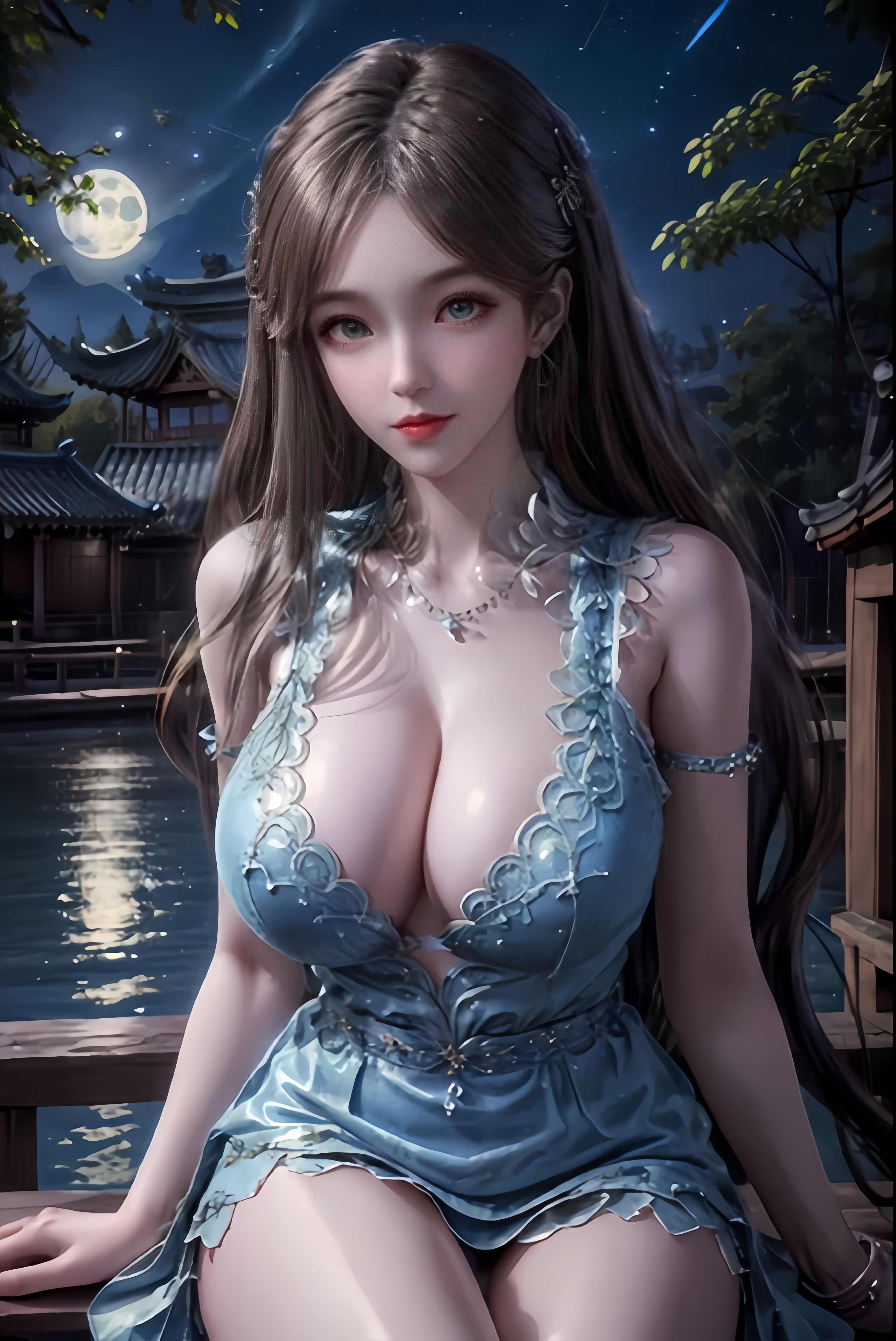 斗罗大陆宁荣荣AI绘画美图