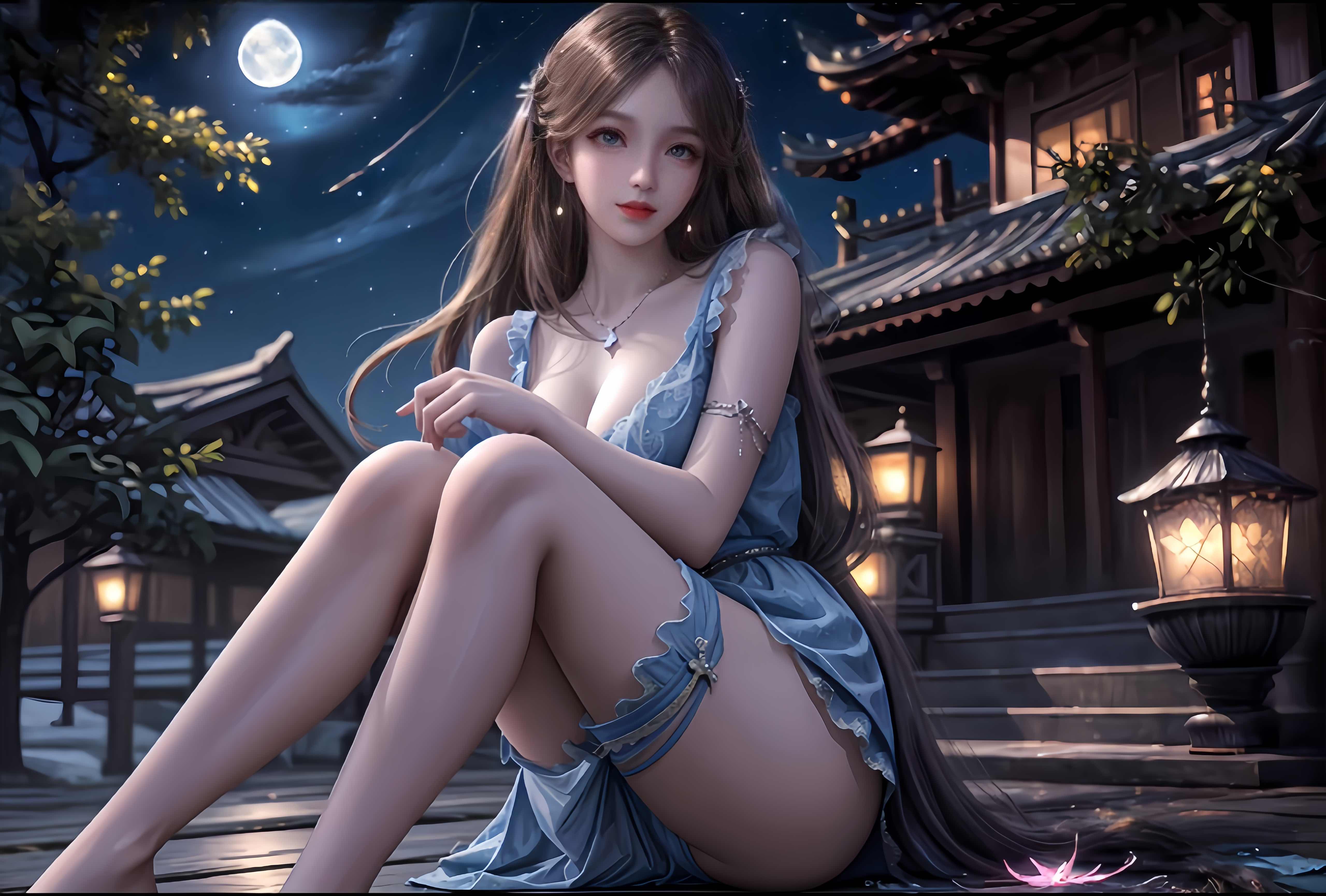 斗罗大陆宁荣荣AI绘画美图
