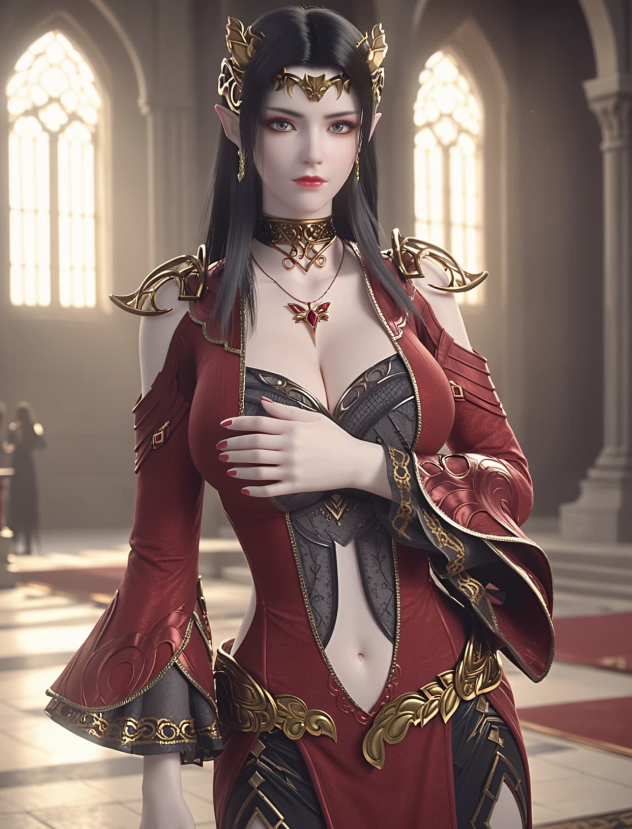 斗破苍穹-美杜莎（十七期）-Ai国漫绘画