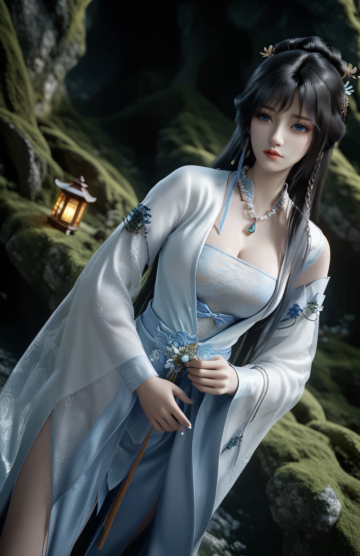 仙逆-千琴-Ai国漫绘画