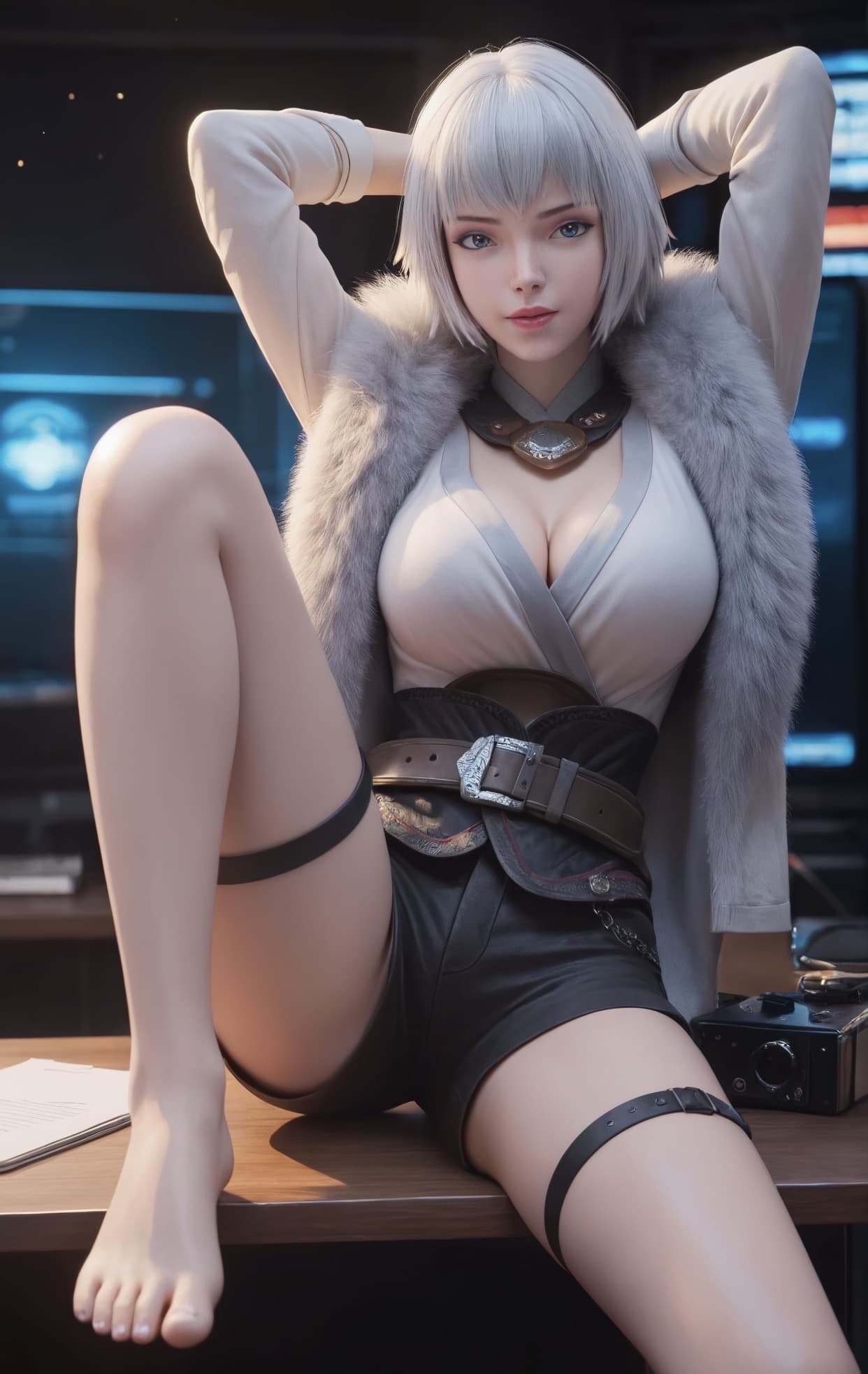 灵笼-白月魁(五期)-Ai国漫绘画