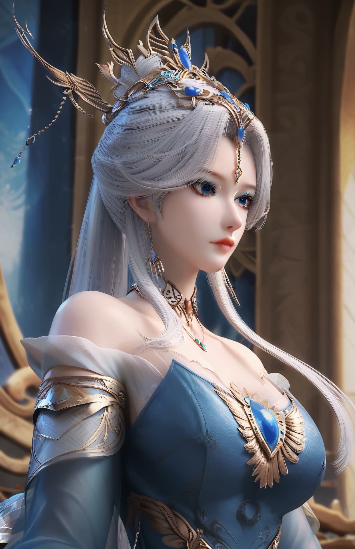 妖神记-南宫仙音-Ai国漫绘画