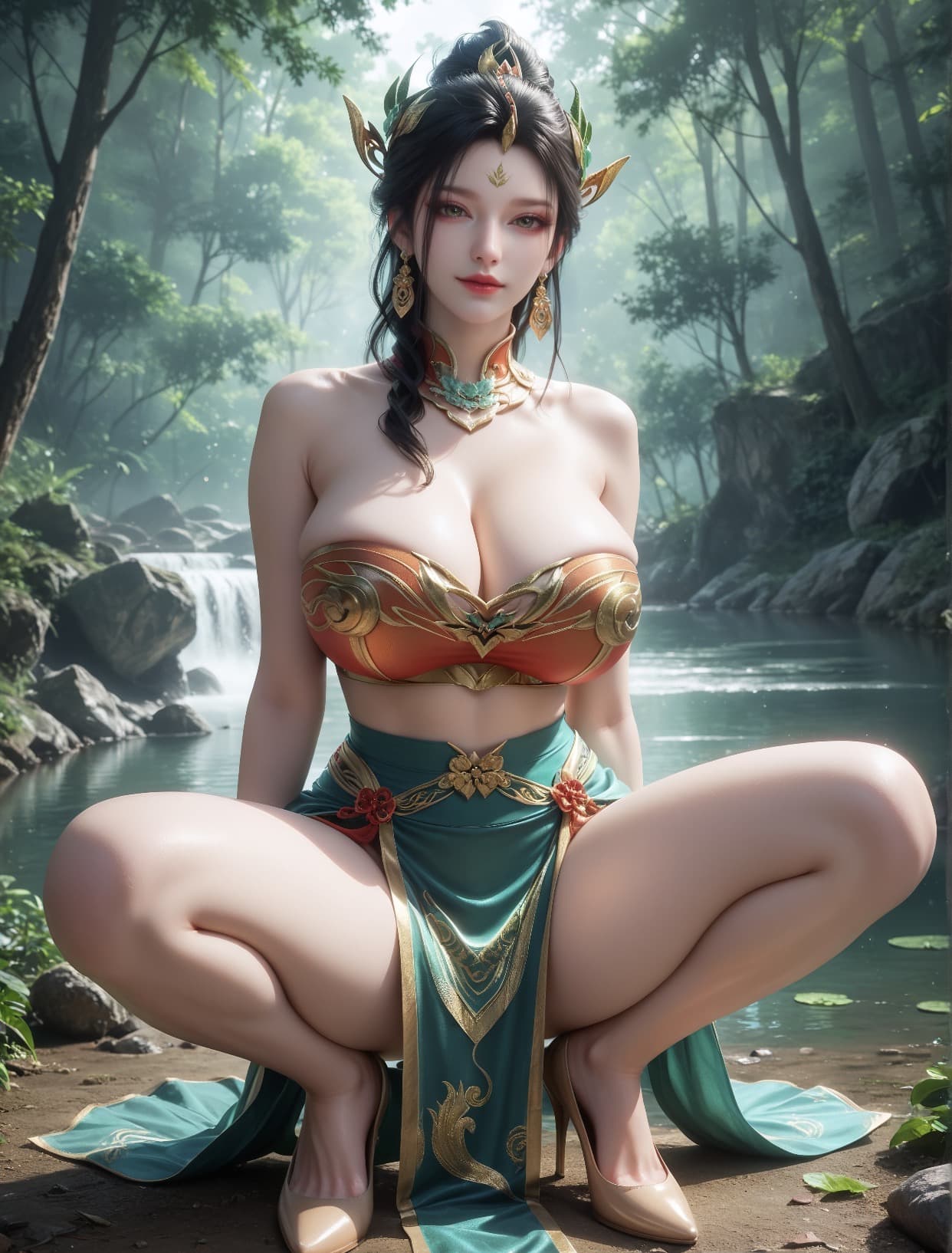 永劫无间-南宫锦-Ai国漫绘画