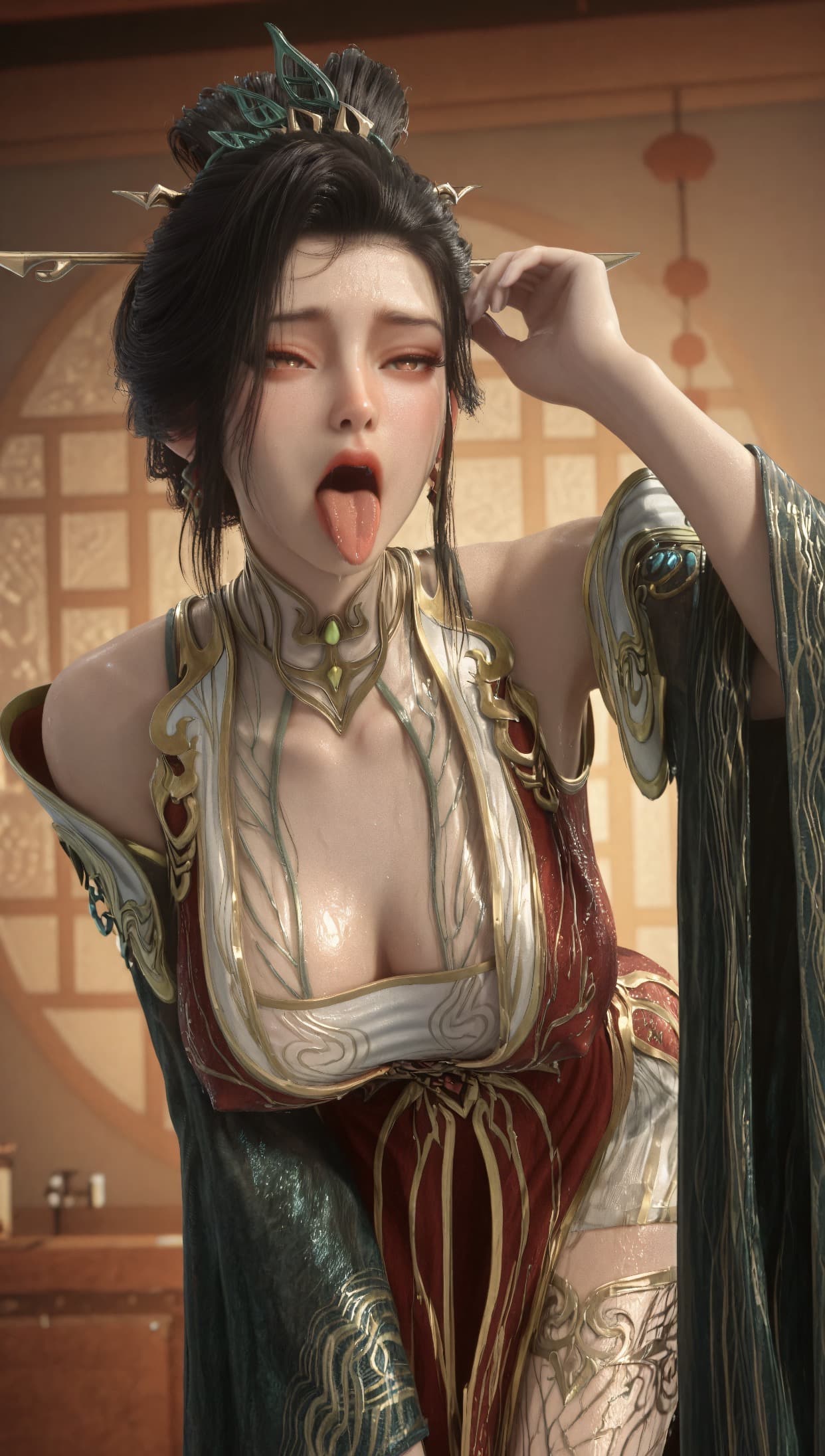 仙武传-穆婉清-Ai国漫绘画