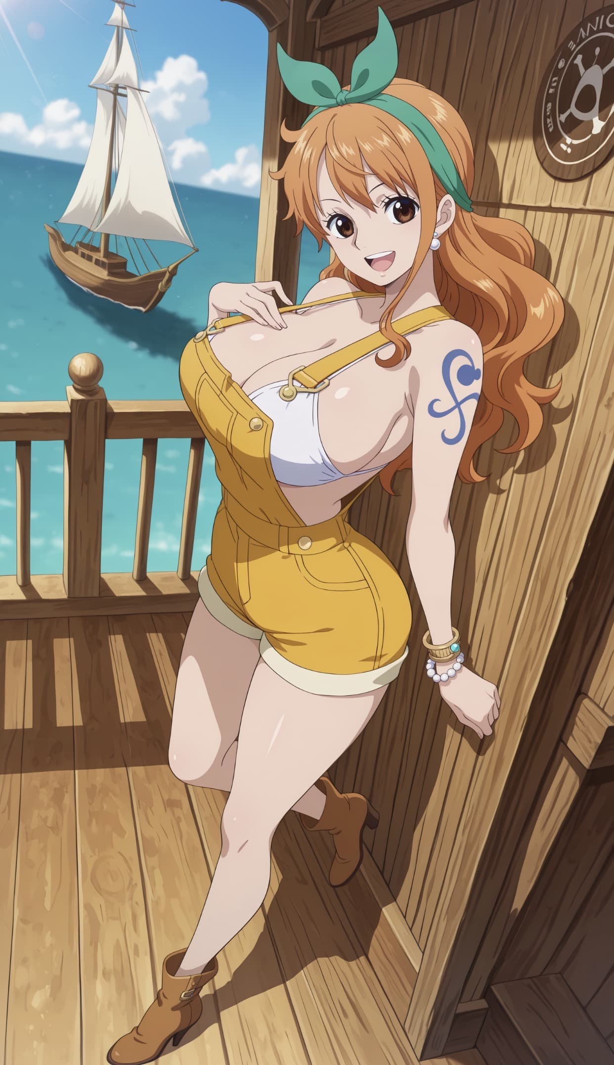 海贼王-娜美-Ai国漫绘画