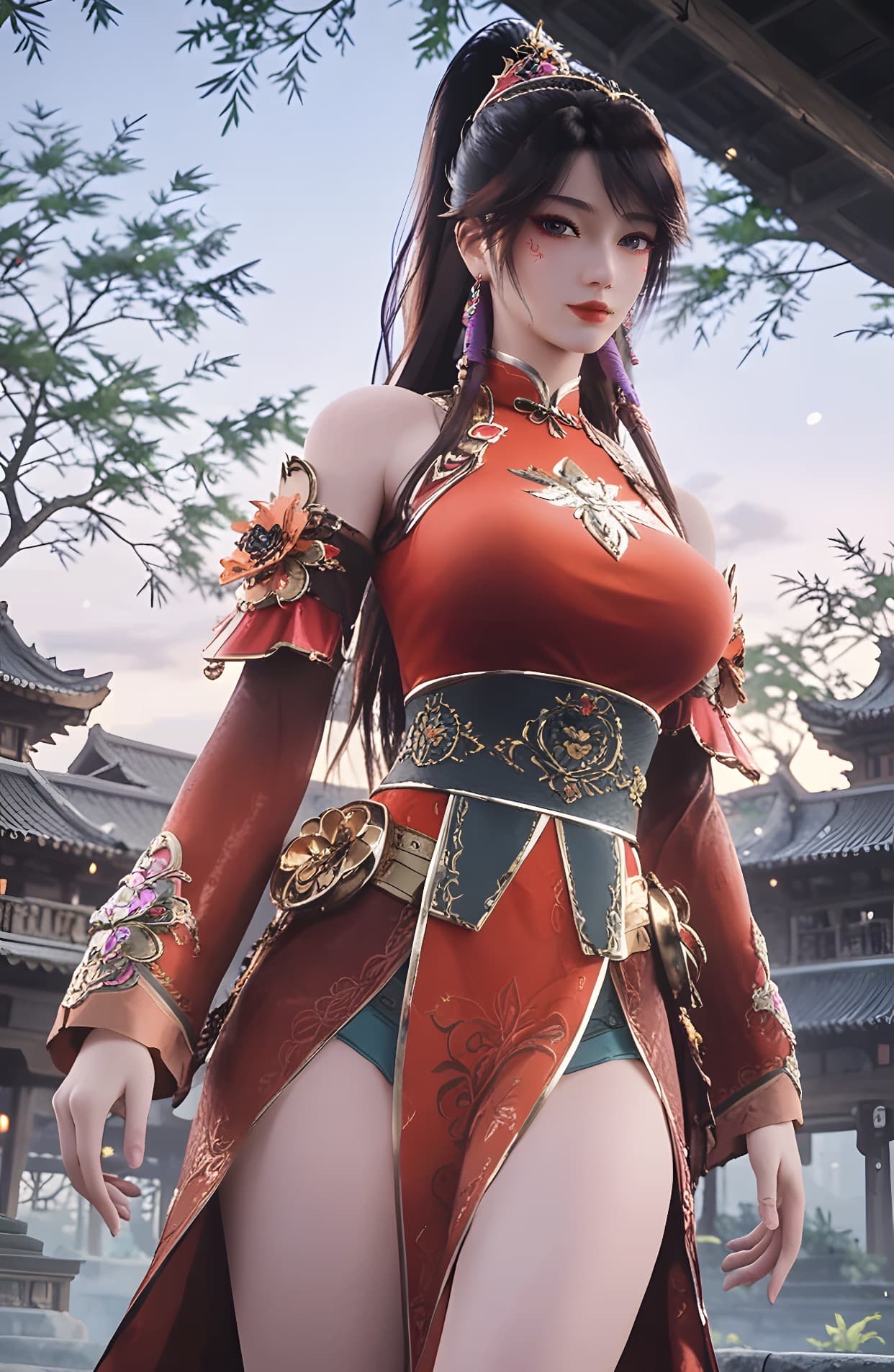 傲世丹神-苏媚瑶-Ai国漫绘画