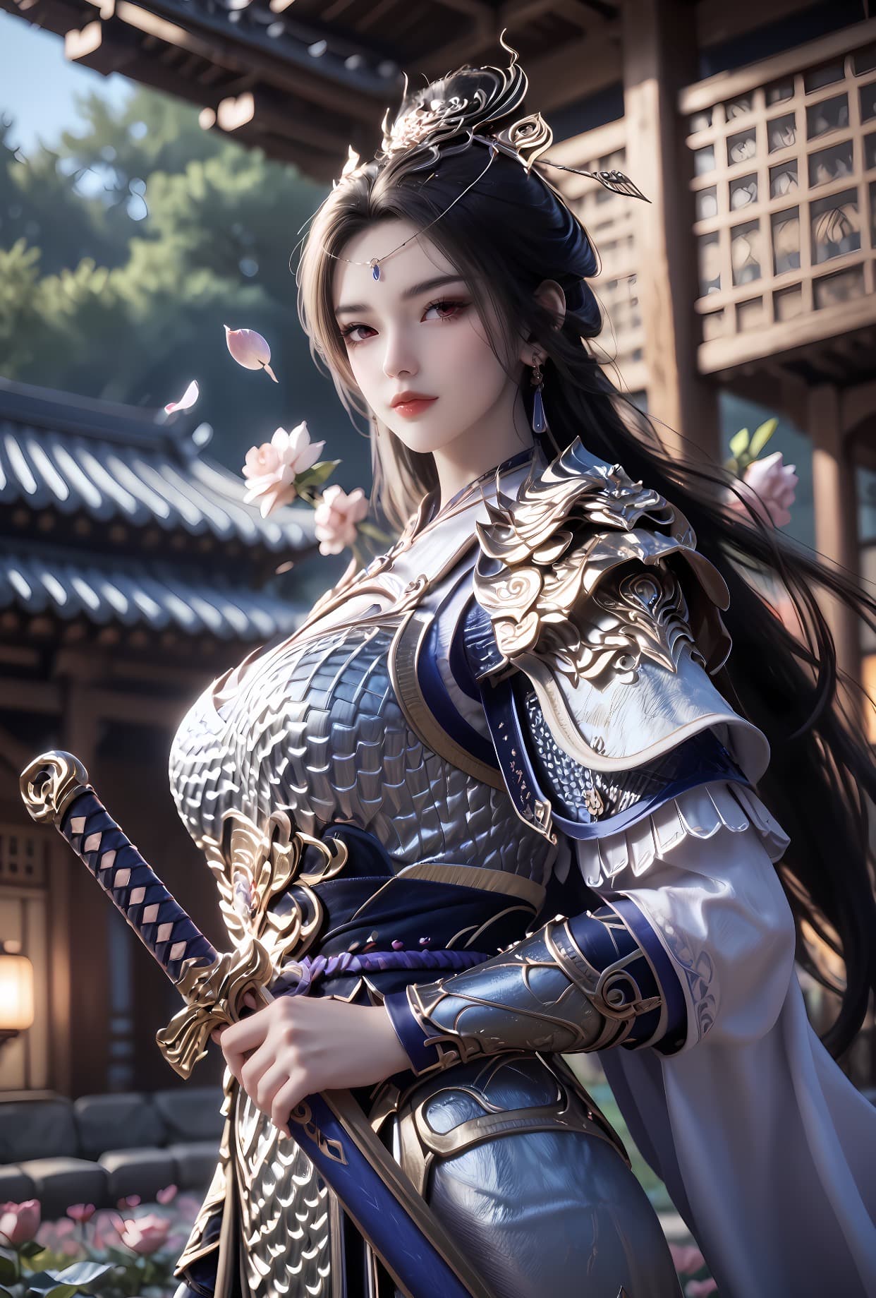 牧神记-初雨-Ai国漫绘画