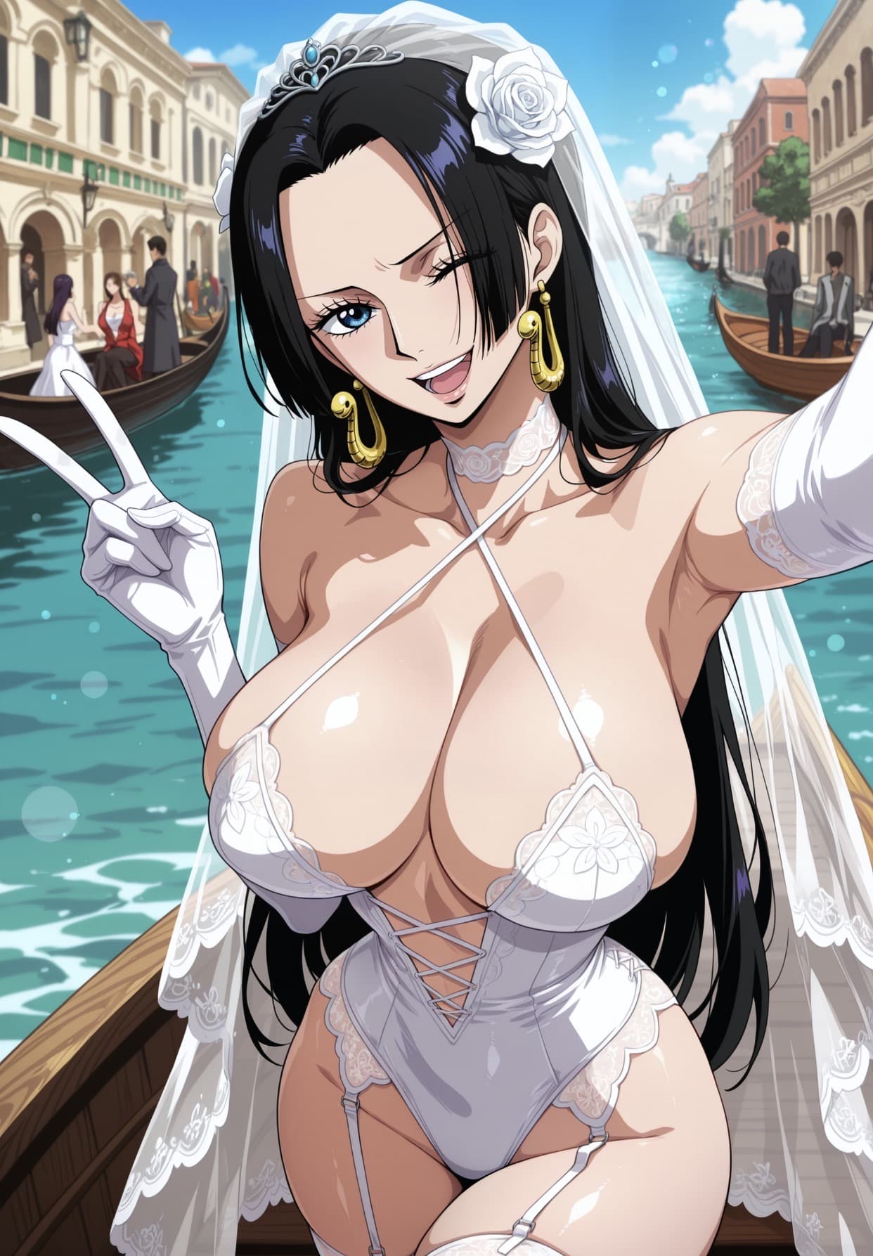 海贼王-波雅·汉库克(三期)-Ai国漫绘画