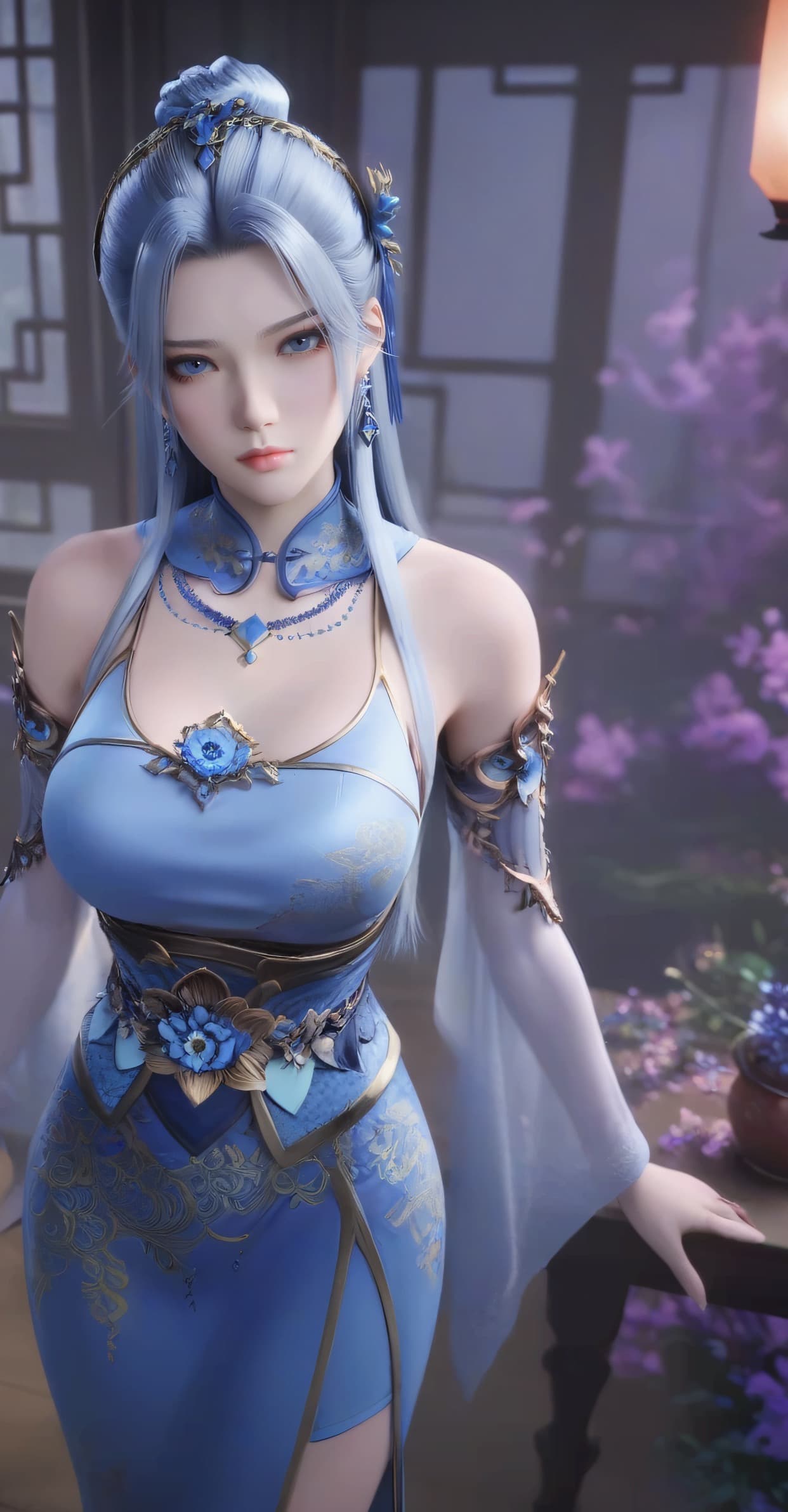 傲世丹神-白幽幽-Ai国漫绘画