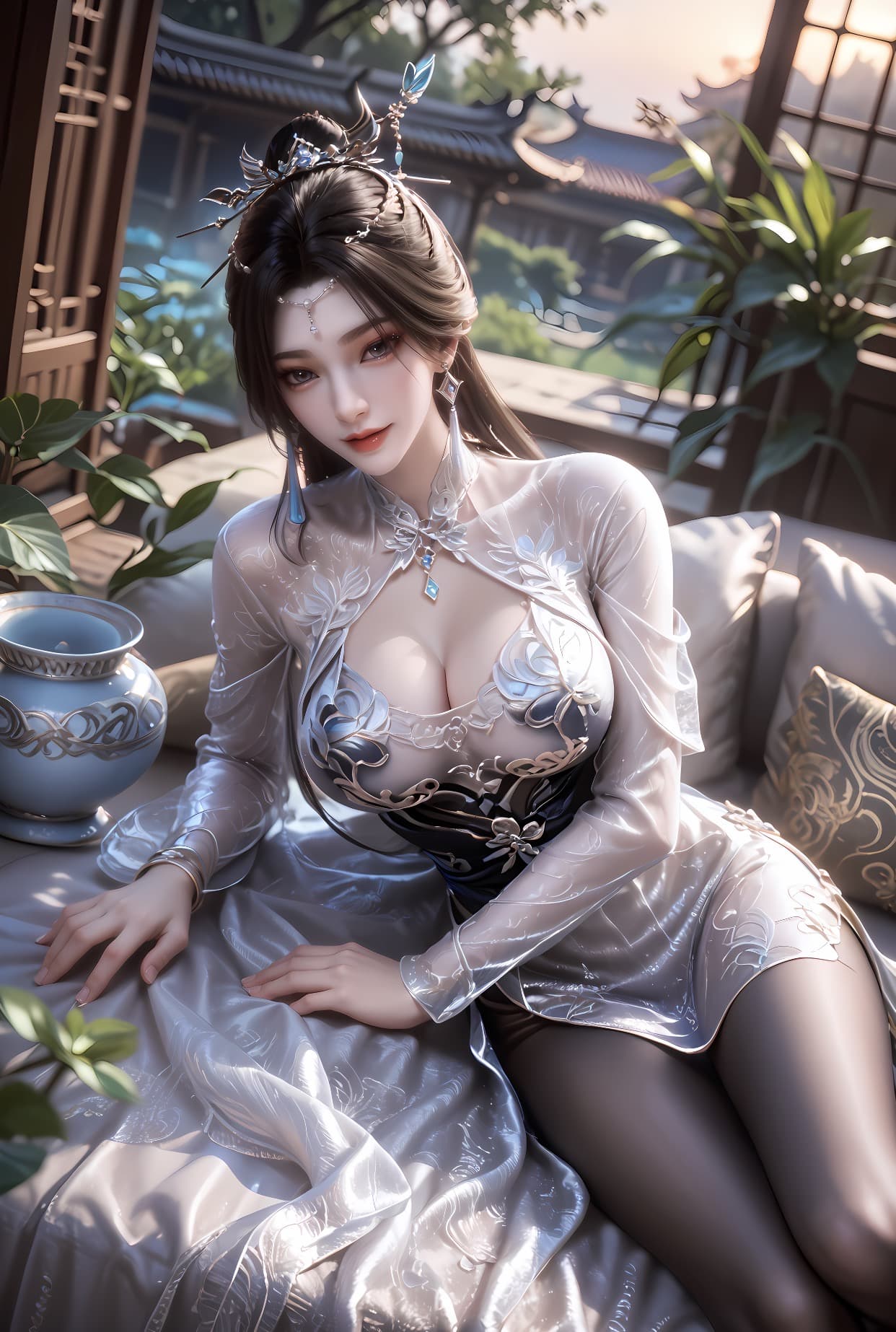 神墓-南宫仙儿-Ai国漫绘画