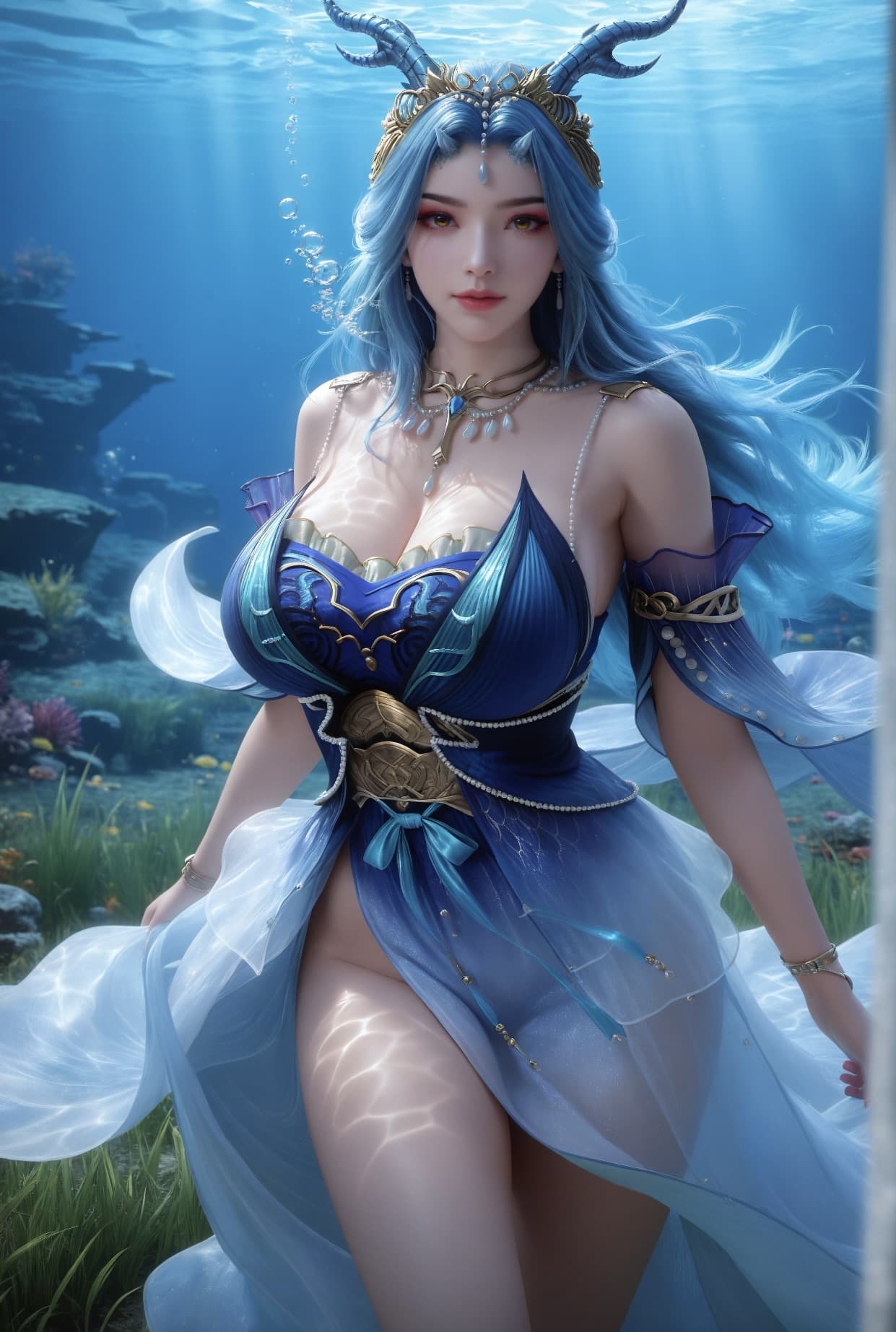 完美世界-龙女(三期)-Ai国漫绘画