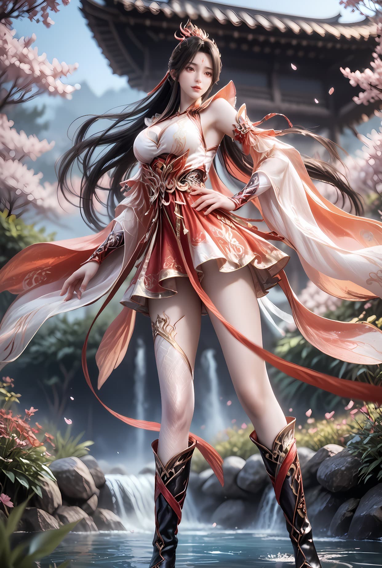 斗破苍穹-萧萧-Ai国漫绘画