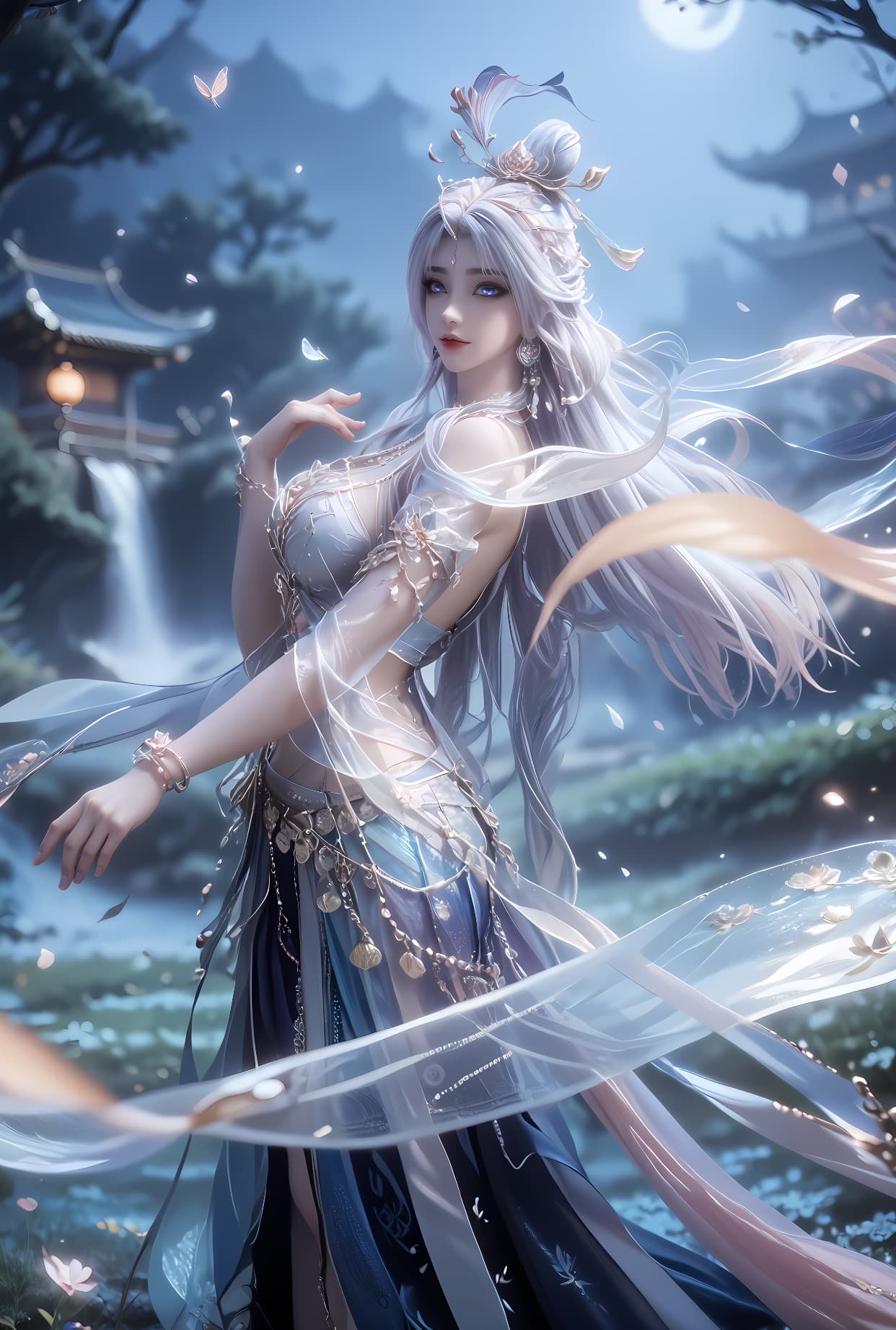 山海经密码-银环-Ai国漫绘画