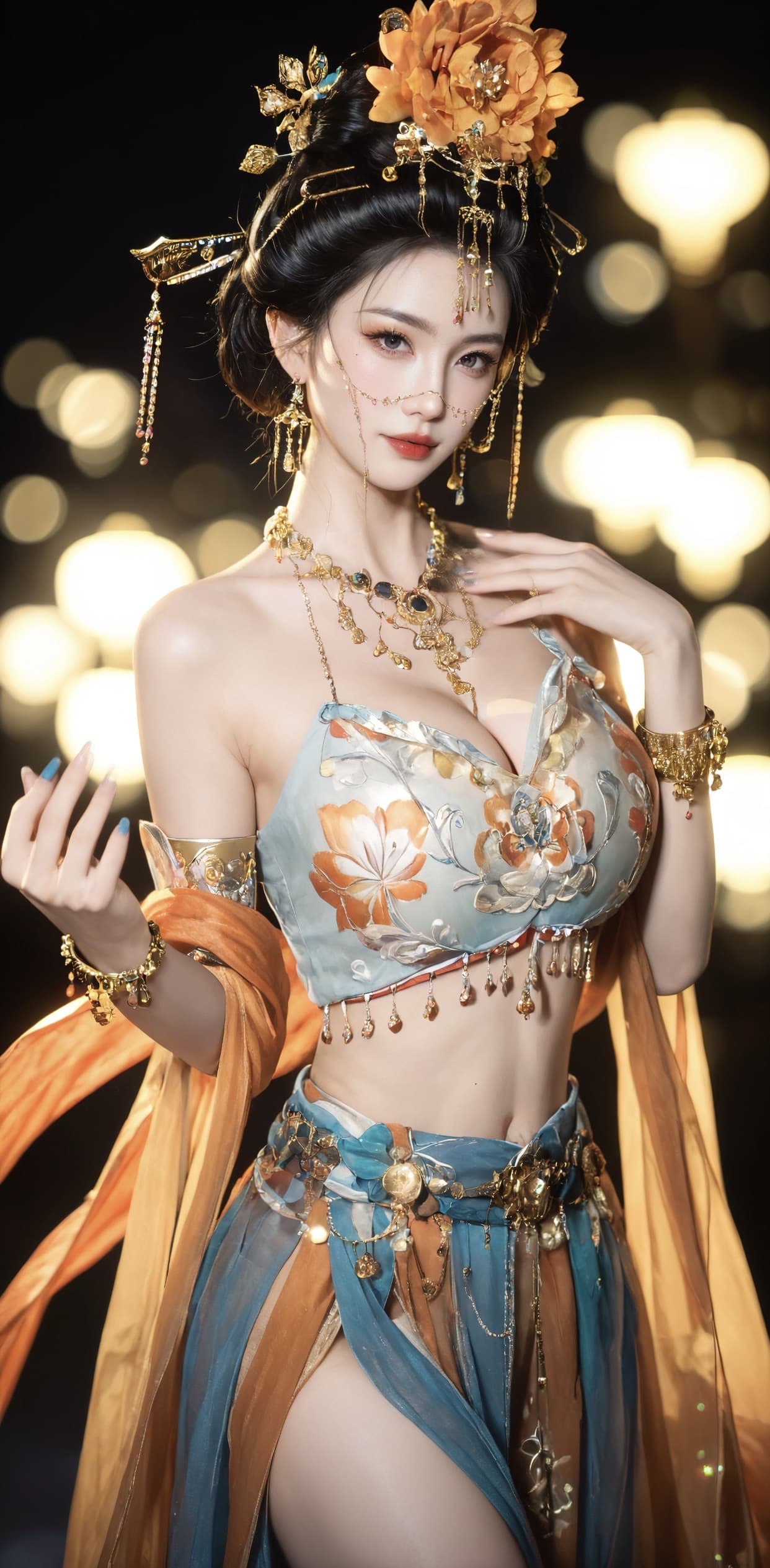 燕云十六声-醉花阴-Ai国漫绘画