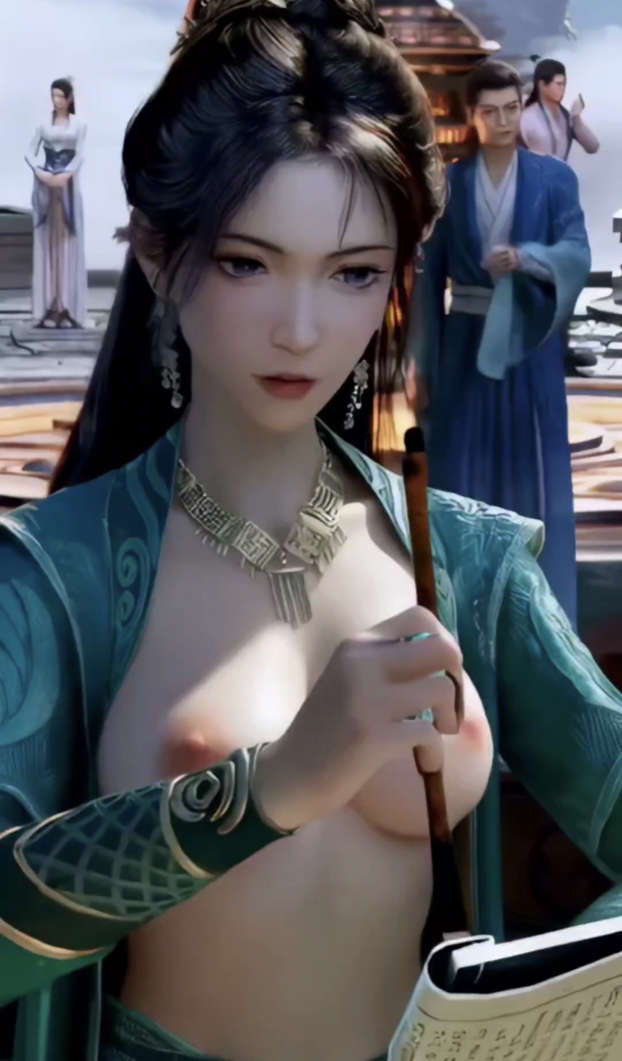 凡人修仙传-慕沛灵3-Ai国漫绘画