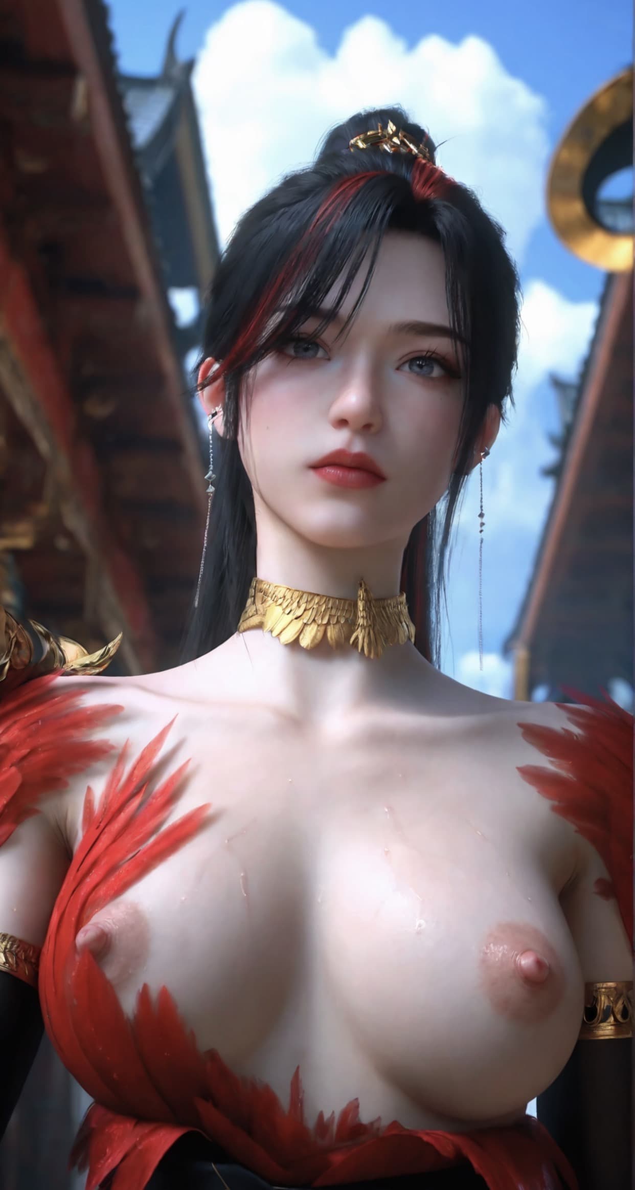 神国之上-赵襄儿(四期)-Ai国漫绘画