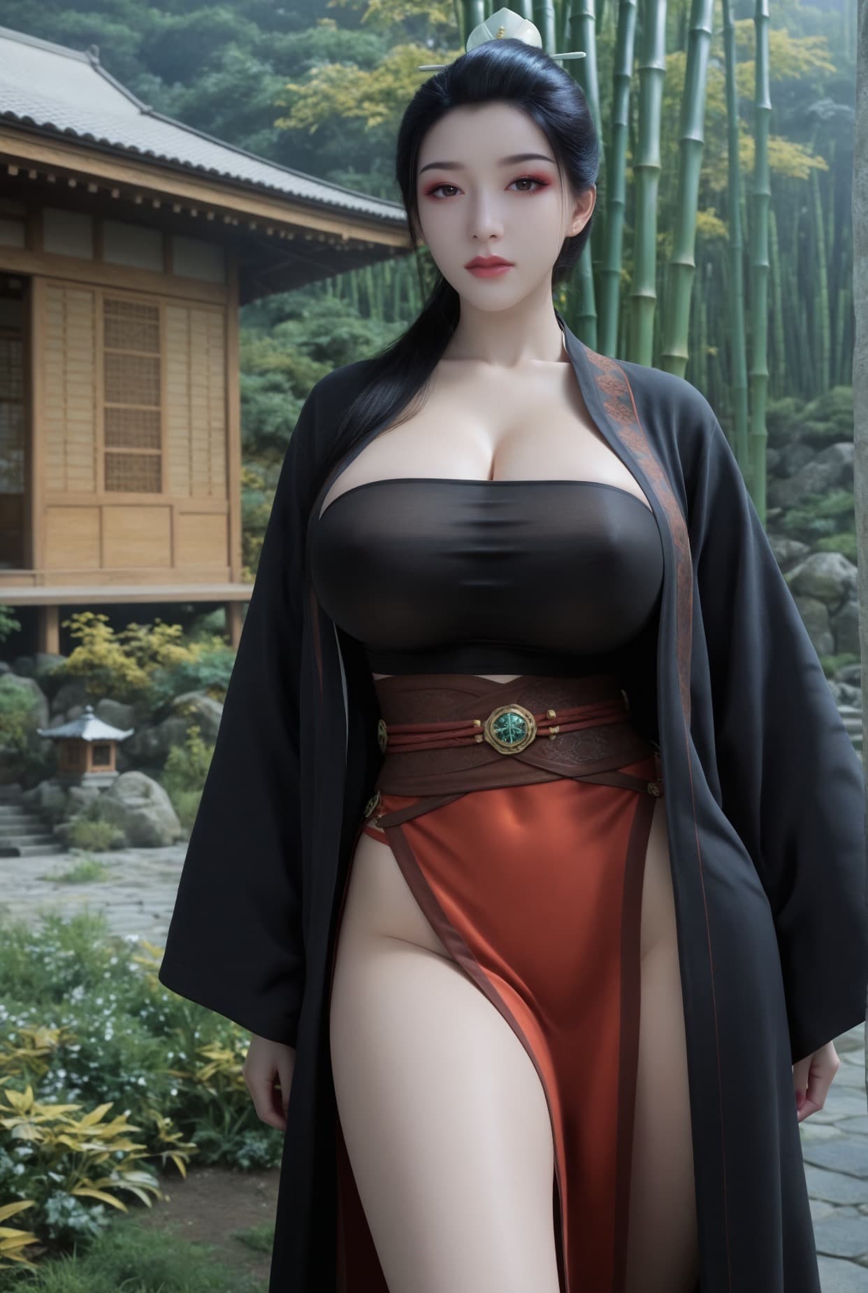 凡人修仙传-红拂-Ai国漫绘画