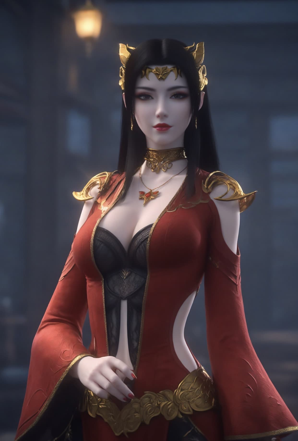 斗破苍穹-美杜莎(二十五期)-Ai国漫绘画