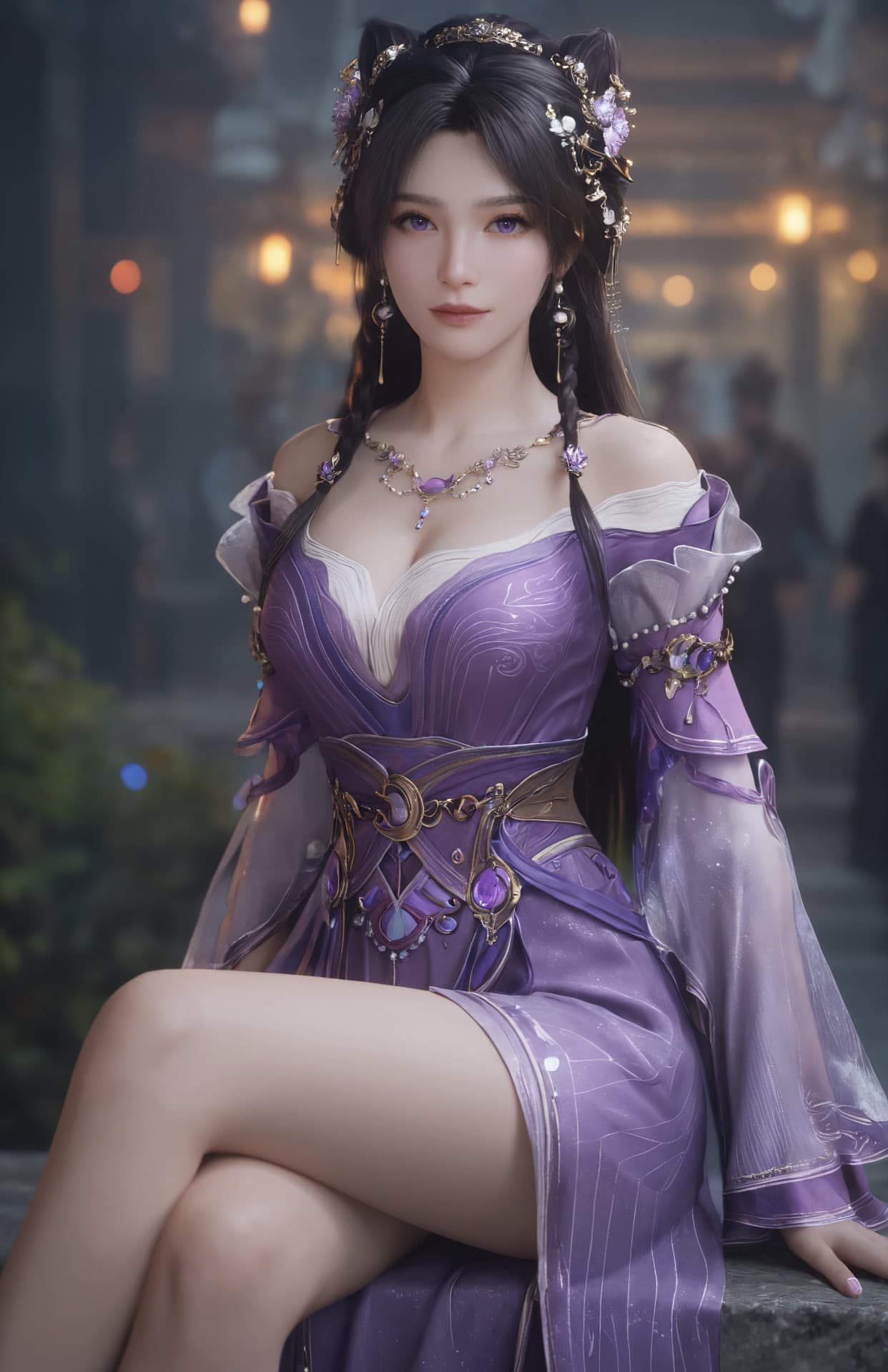 遮天-紫月(六期)-Ai国漫绘画