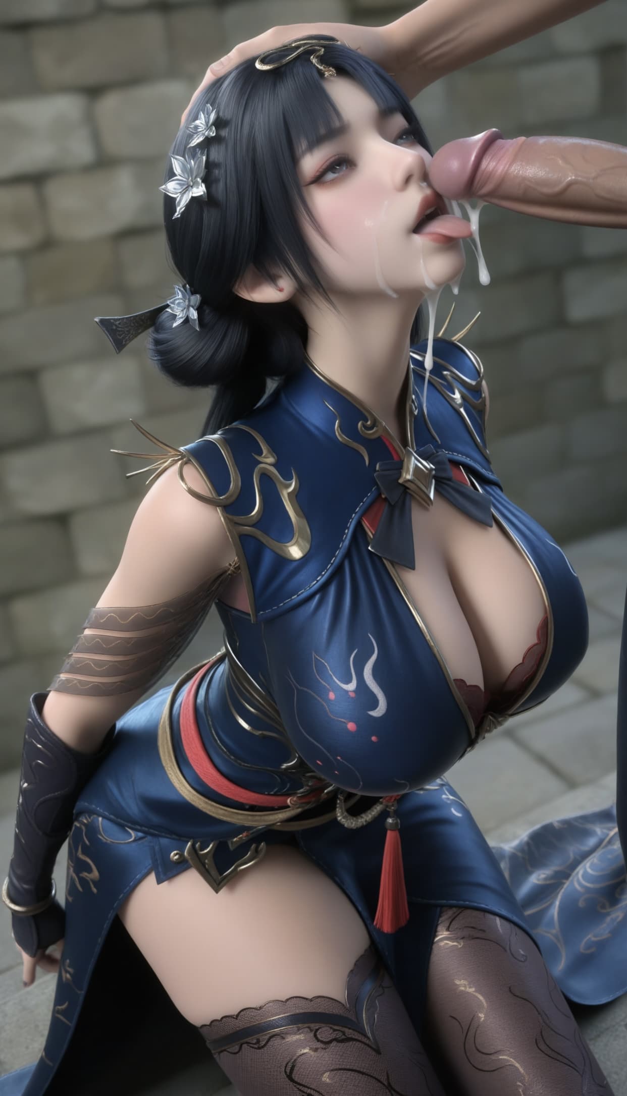 玄界之门金小钗AI绘画美图