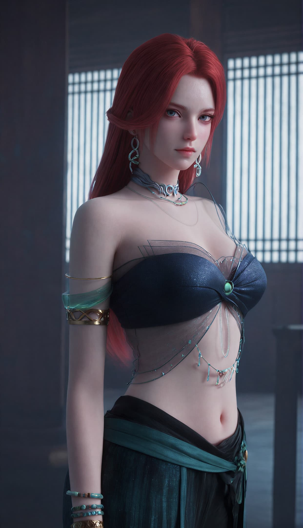 搜神记雨师妾AI美图